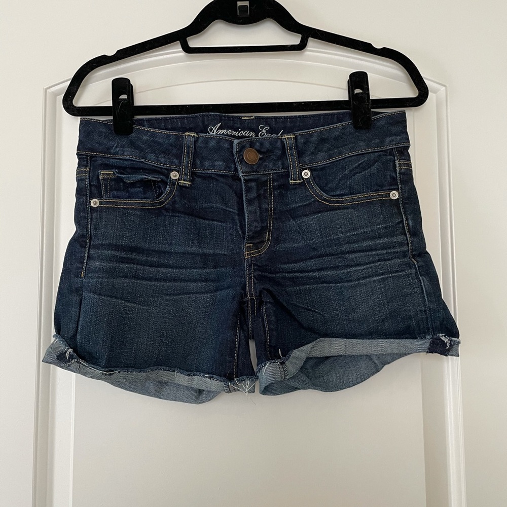 Midi Jean Shorts